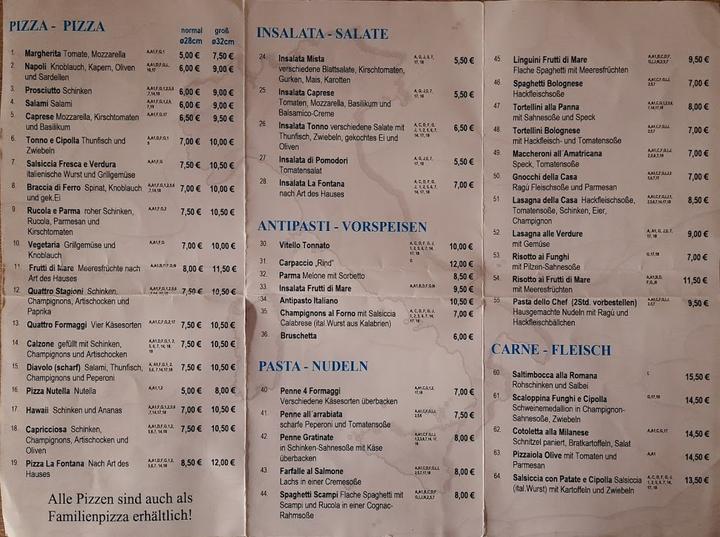 Trattoria La Fontana